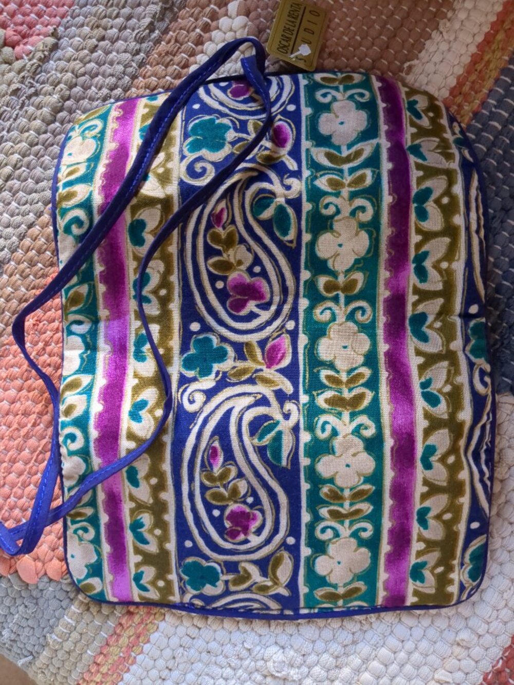 🌸 Vintage Jewelry Makeup Folding Travel Bag - Picture 3 of 11